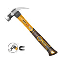 Martillo Carpintero Magnetico Mango Fv 560Gr/20Oz Ingco Hch81020