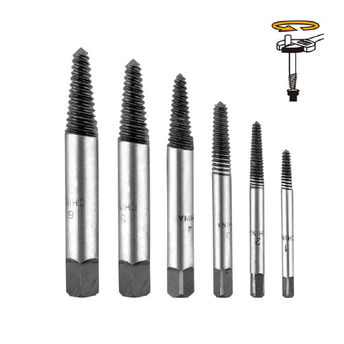 SET EXTRACTOR DE PERNOS 6 PIEZAS 3-25MM INGCO ASE106