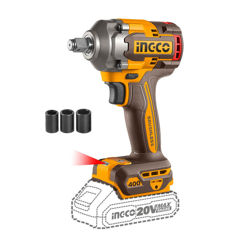 PISTOLA DE IMPACTO BL INALAMBRICA INDUSTRIAL 1/2
