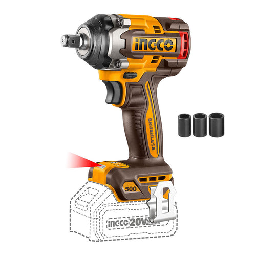 PISTOLA DE IMPACTO BL INALAMBRICA INDUSTRIAL 1/2