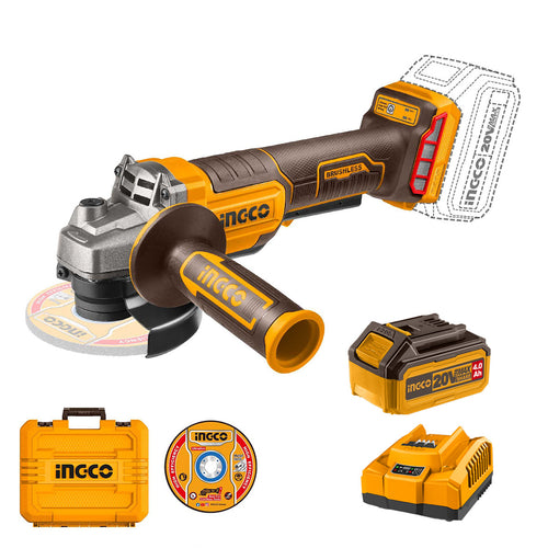 ESMERIL BL C/HM +BAT 4AH Y CAR+10 DISCOS 4 1/2