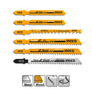 Set Hojas Sierra Caladora Industrial Para Madera Metal 20 Piezas Ingco Jsbt2001