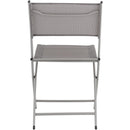 Silla Plegable 46X56X82 Cm. Taupe