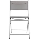 Silla Plegable 46X56X82 Cm. Taupe