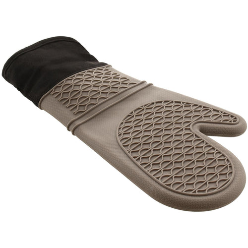 Guante De Cocina De Silicona Talla unica Negro, Gris