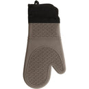 Guante De Cocina De Silicona Talla unica Negro, Gris