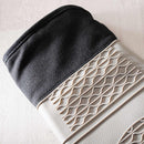 Guante De Cocina De Silicona Talla unica Negro, Gris
