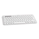 Teclado Inalámbrico Bluetooth Pebble 2 K380 Blanco Español