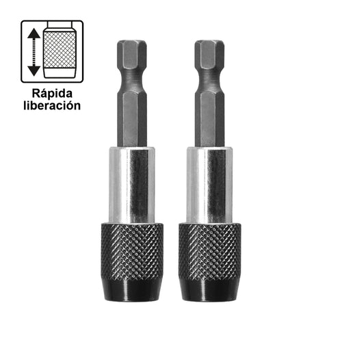 SET ADAPTADOR PUNTAS 1/4