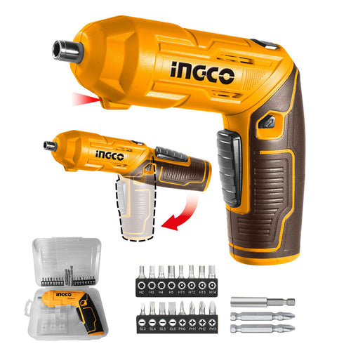 ATORNILLADOR INALAMBRICO +19 ACCESORIOS 1/4