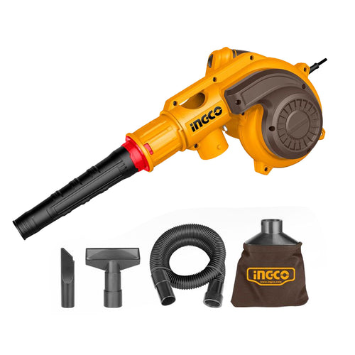 SOPLADOR/ASPIRADOR INDUSTRIAL ELECTRICO VEL/REG 800W 4,5M³/MIN INGCO AB8038