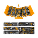 SET DE HERRAMIENTAS INDUSTRIAL CON CAJA METALICA 108 PIEZAS INGCO HTCS151081