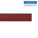 Tapacanto Pvc Rojo Encolado 22X0,45 Mm 10 M