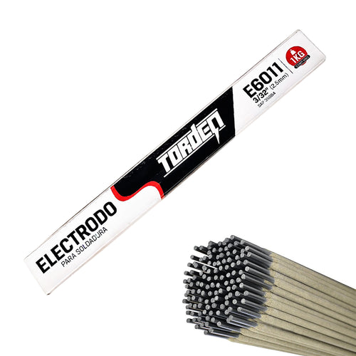 ELECTRODO E6011 3/32 2,5X350MM 1KG TORDEN JC240704-1