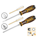 Set Destornillador Pasante Para Golpe Industrial Ph/Sl 2 Piezas Ingco Hgtst0208