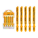 Set Hojas De Sierra Caladora Para Metal 21Tpi 5 Piezas Ingco Jbt118A