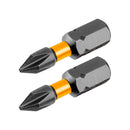 SET PUNTAS DE IMPACTO INDUSTRIAL 2 PIEZAS PH2X25MM INGCO SDBIM71PH225