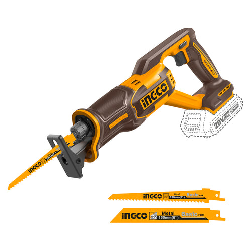 Sierra Sable Bl Industrial Inalambrica 20V Ingco Crsli2108