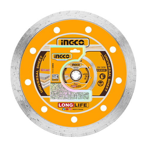 DISCO DIAMANTADO CONTINUO 180X22MM 7