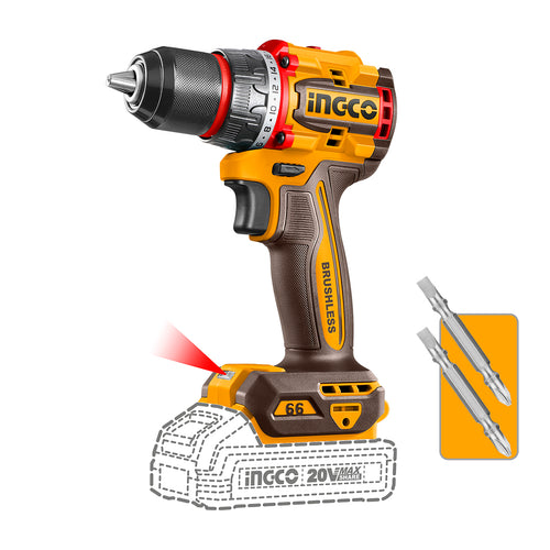 TALADRO ATO BL CP INALAMBRICO INDUSTRIAL 13MM/20V INGCO CDLI206681