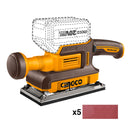 LIJADORA ORBITAL BL INALAMBRICA INDUSTRIAL 90X180MM 20V INGCO CFSLI2031