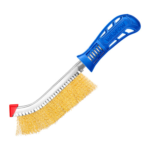 CEPILLO DE ALAMBRES MANGO PLASTICO 250MM/10