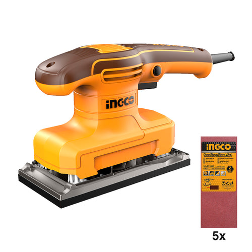 LIJADORA ELECTRICA INDUSTRIAL 320W/90X180MM INGCO FS3216