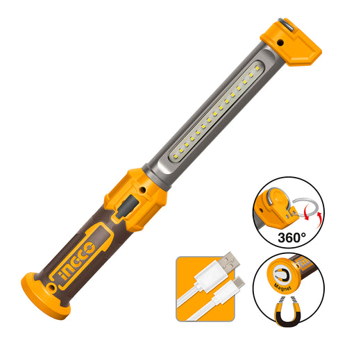 LAMPARA LED RECARGABLE 4V 75-300LUM INGCO HWLI043006
