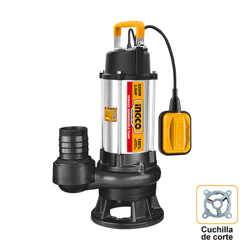 BOMBA DE AGUA SUMERGIBLE PARA AGUA SUCIA 3