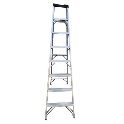 ESCALERA DE TIJERA ALUMINIO 145KG 8 ESCALONES MIRLO XG-106B8
