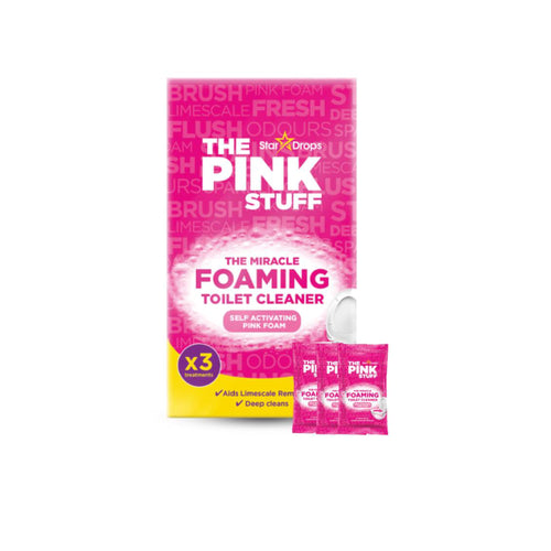 Espuma Activa Limpia Inodoro 3x100g (300g) - The Pink Stuff