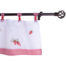 Cenefa De Cocina 45X135Cm Frutillas Cuadrille Roja