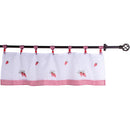 Cenefa De Cocina 45X135Cm Frutillas Cuadrille Roja