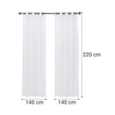 Set 2 Velo140X220 Rombo Bco