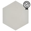 Ceramica 20X23 Cm Hexagon Blanco 1 M2