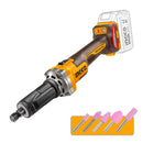 Esmeril Recto Bl Industrial Inalambrico 1/4" 20V Ingco Cdgli2001