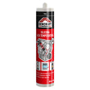 Silicona Alta Temperatura Roja 300Ml Dencraft 1006