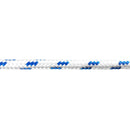 Cuerda Polipropileno Trenzado 6 Mm 10 M Blanco/Azul