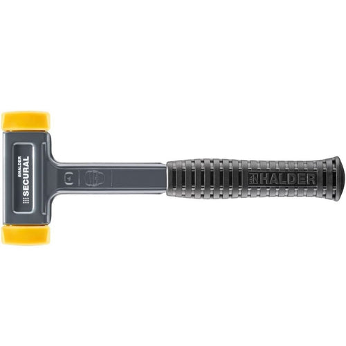 Martillo Secural Anti-rebote Rectangular Dureza media 30x40mm - Halder