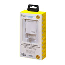 Cargador de Pared carga rapida USB-C PD 3.0 + USB A QC 3.0 45W - Tecmaster
