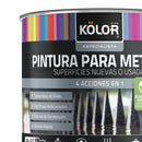 Pint P/Metal 4 En 1 Ngro 1/4Gl