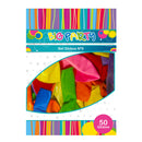 Globos Colores Surtidos 50 Unidades N° 9 Big Party