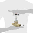 Llave Paso Super Crom 3/4..