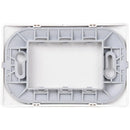 Placa Ciega Luzica Blanco