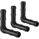 Codo Polietileno 1/2" Negro 3U