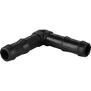 Codo Polietileno 1/2" Negro 3U