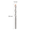 Broca Para Concreto Centradora 12X150 Mm