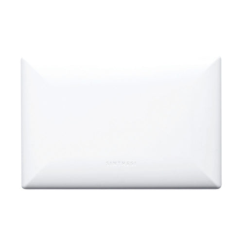 Placa Ciega Con Soporte S17 Blanco