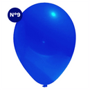 Set Globos Color Azul 50 Unidades N°9 Big Party