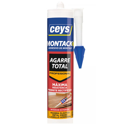 Adhesivo de Montaje Montack Profesional 300ml - Ceys